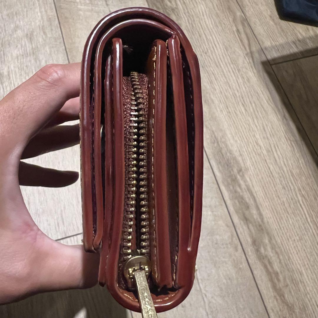 COACH コーチ ミディアム フラップウォレット 二つ折り長財布