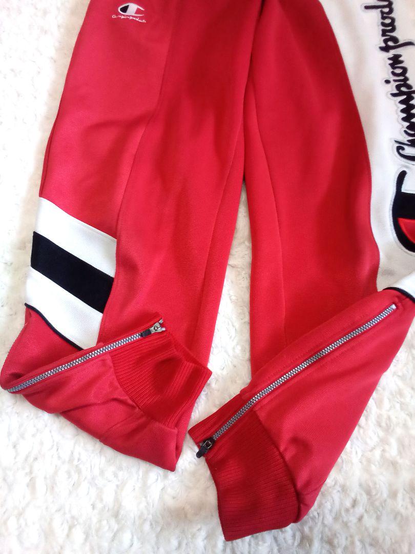 90s Champion チャンピオン ジャージ パンツ レッド