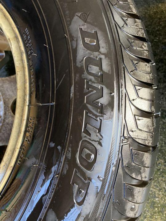 NEW国産 2021年製 265 70R16 ホイール付きタイヤ4本 9部山 nLd6P-m81809715779 ダンロップ 超激安在庫