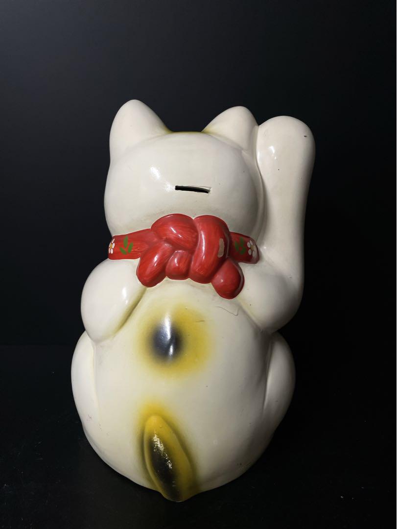 招き猫  開運・金運向上　置物・貯金箱　特大