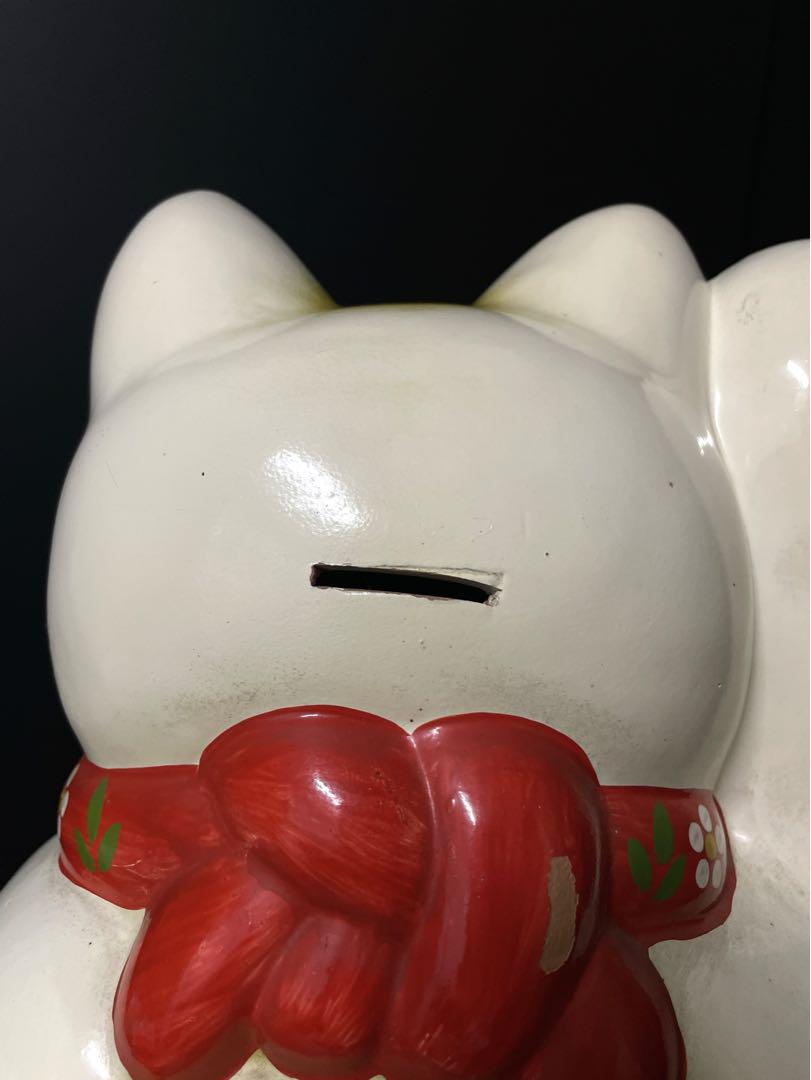 招き猫  開運・金運向上　置物・貯金箱　特大