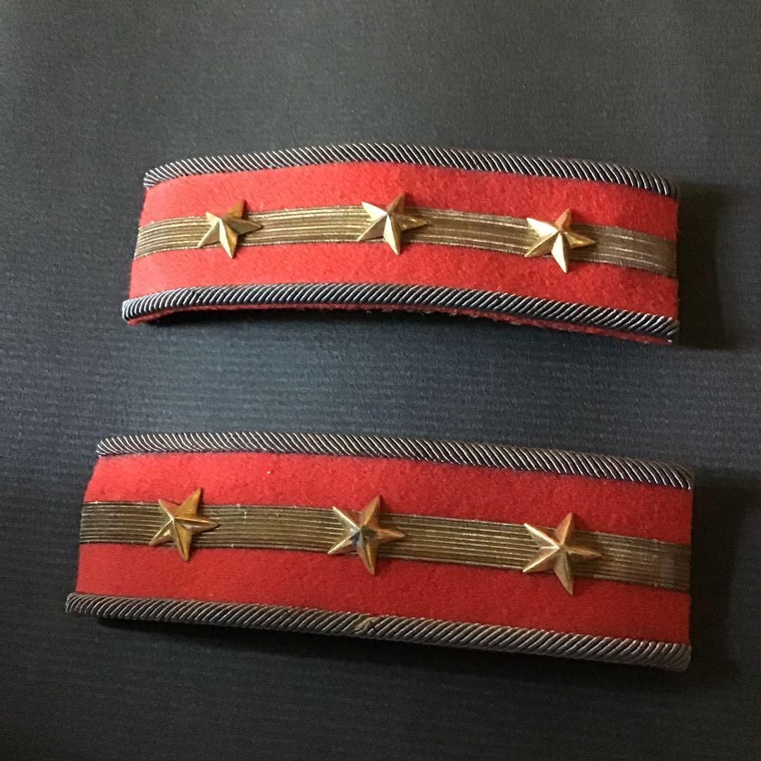 日本陸軍大尉 大隊長 肩章 当時物 ②