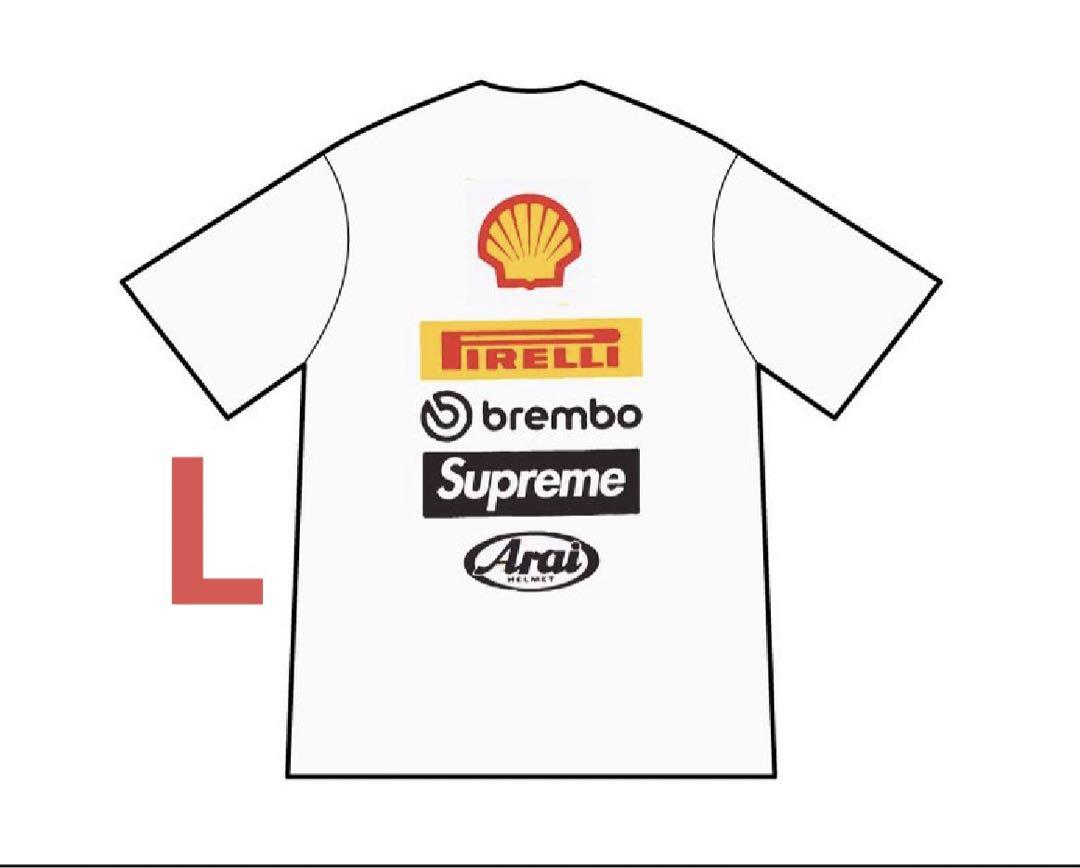 Supreme x Ducati Logos Tee White サイズ L