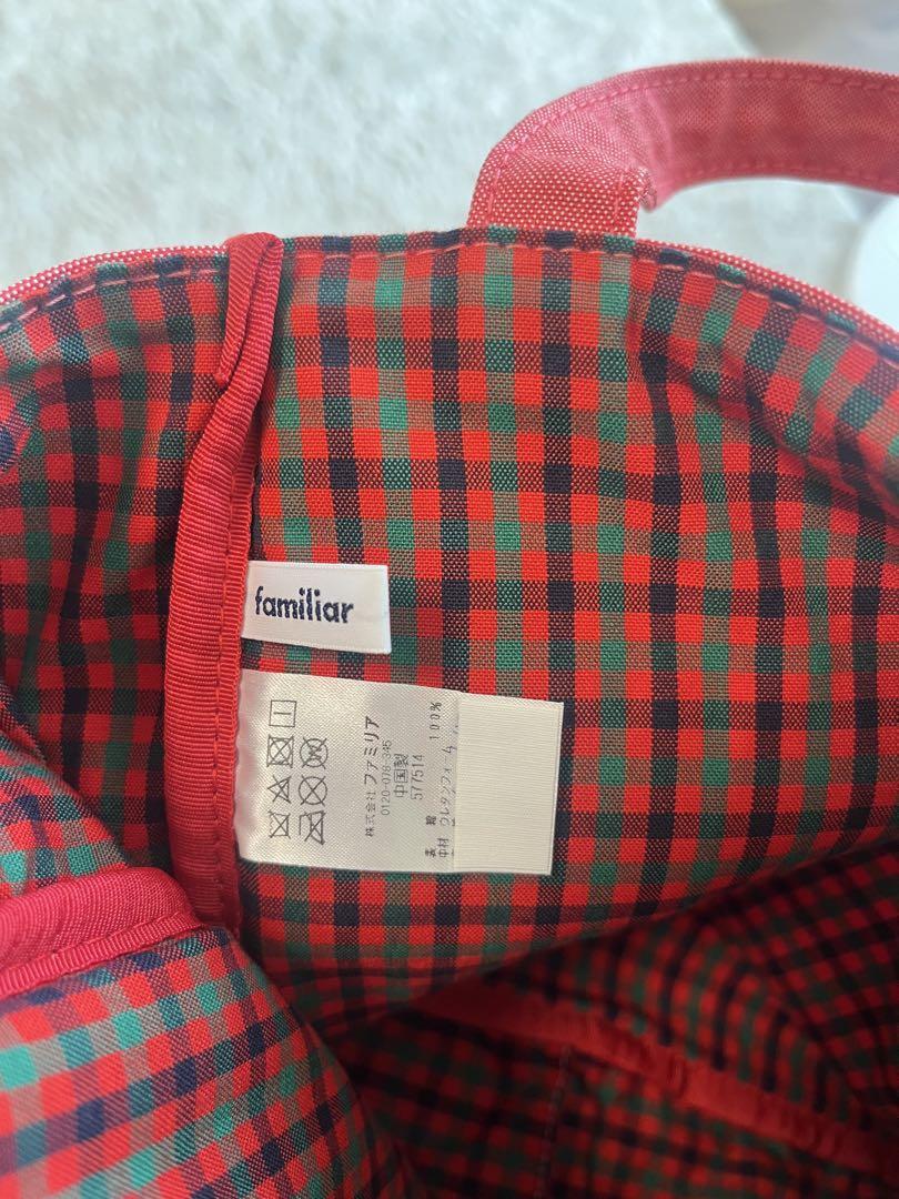 【Fuwari】familiar トートバック ティッシュケースセット