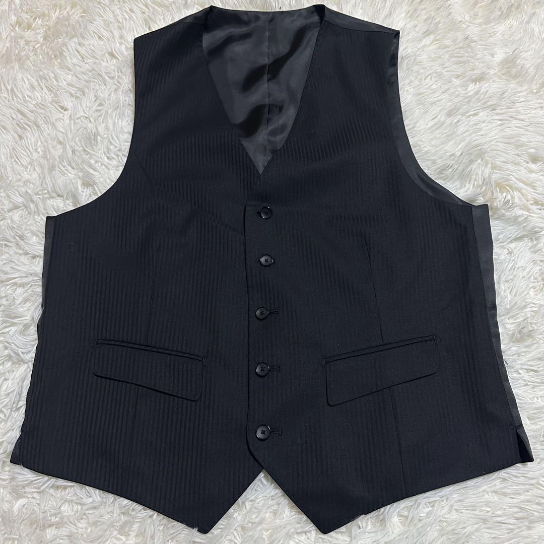 未使用級 極美品 スリーピース PERSON'S セットアップ スーツ メンズ