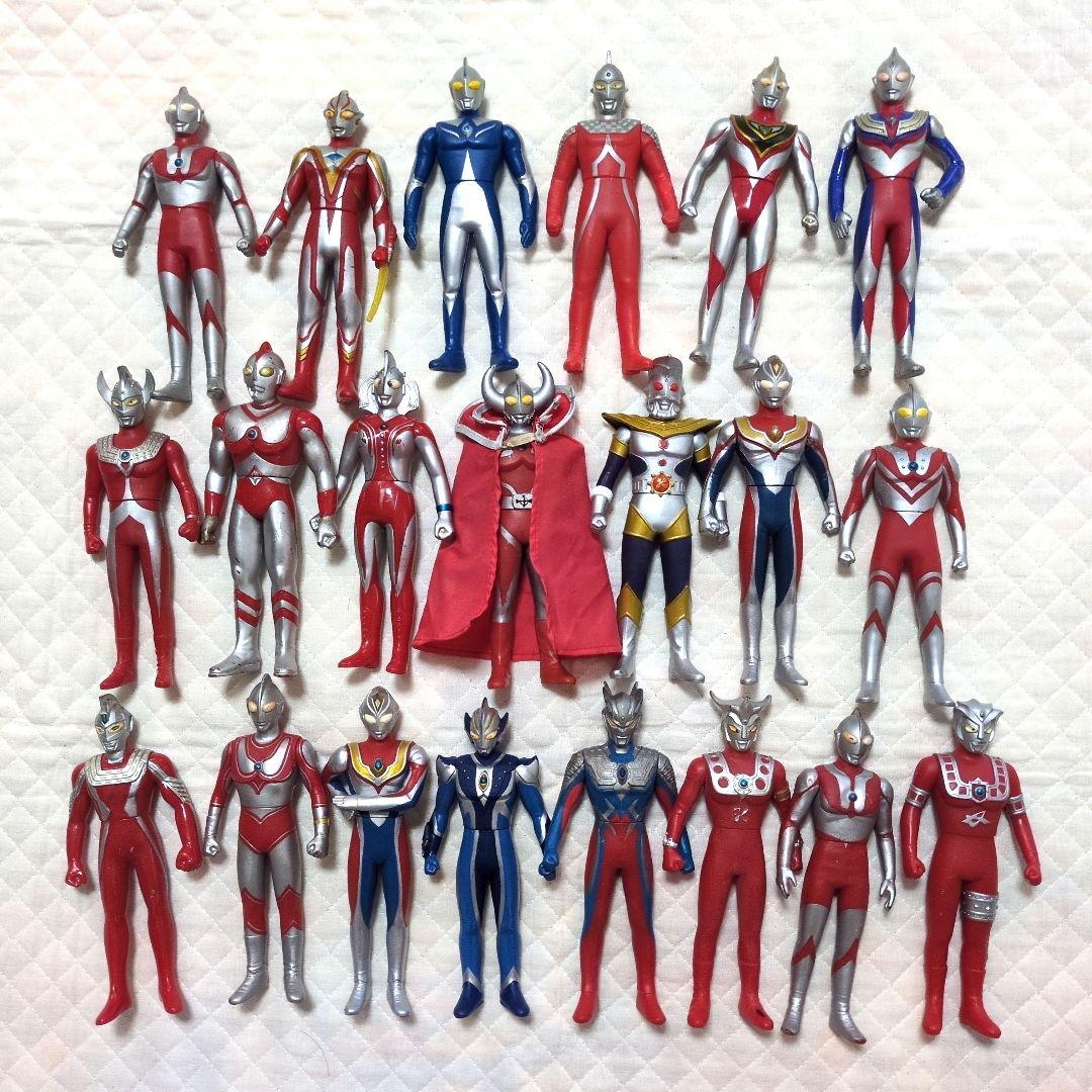 ウルトラマン ソフビ 21体セット