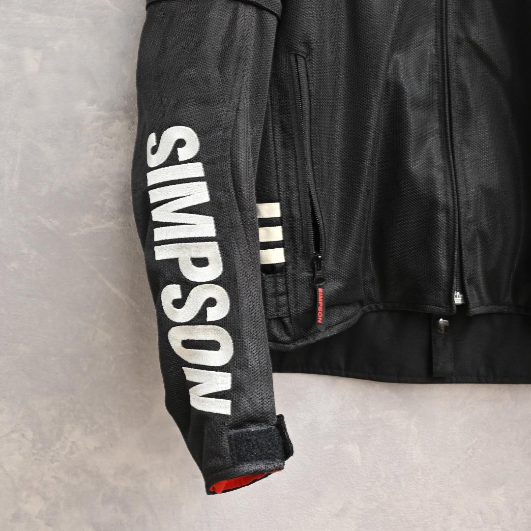 大きめ3Lサイズ✨️ SIMPSON ジャケット プロテクター付 2WAY 大きめ3Lサイズ✨️ SIMPSON ジャケット プロテクター付 2WAY