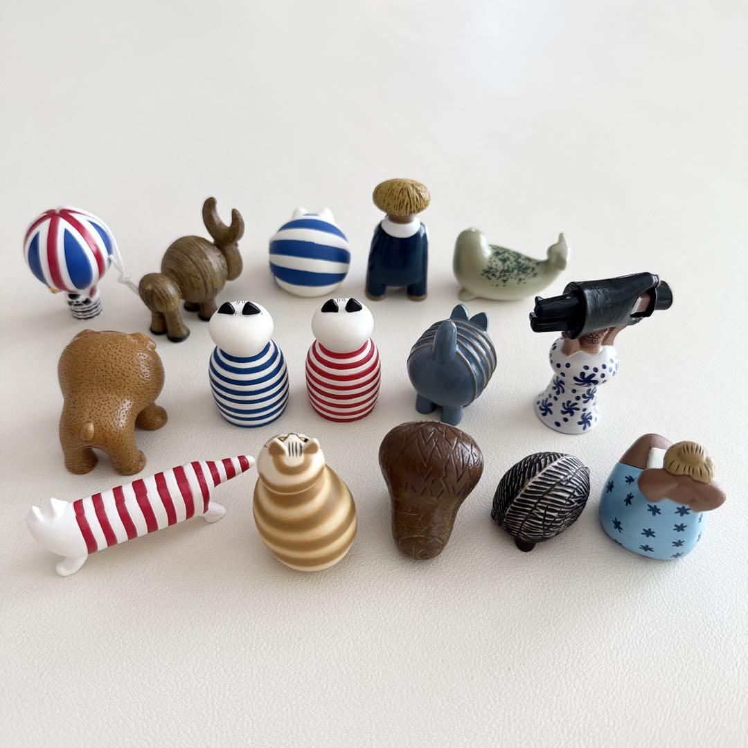 リサラーソン ガチャ ミニチュアファブリカ vol.1〜3 15個セット 美品