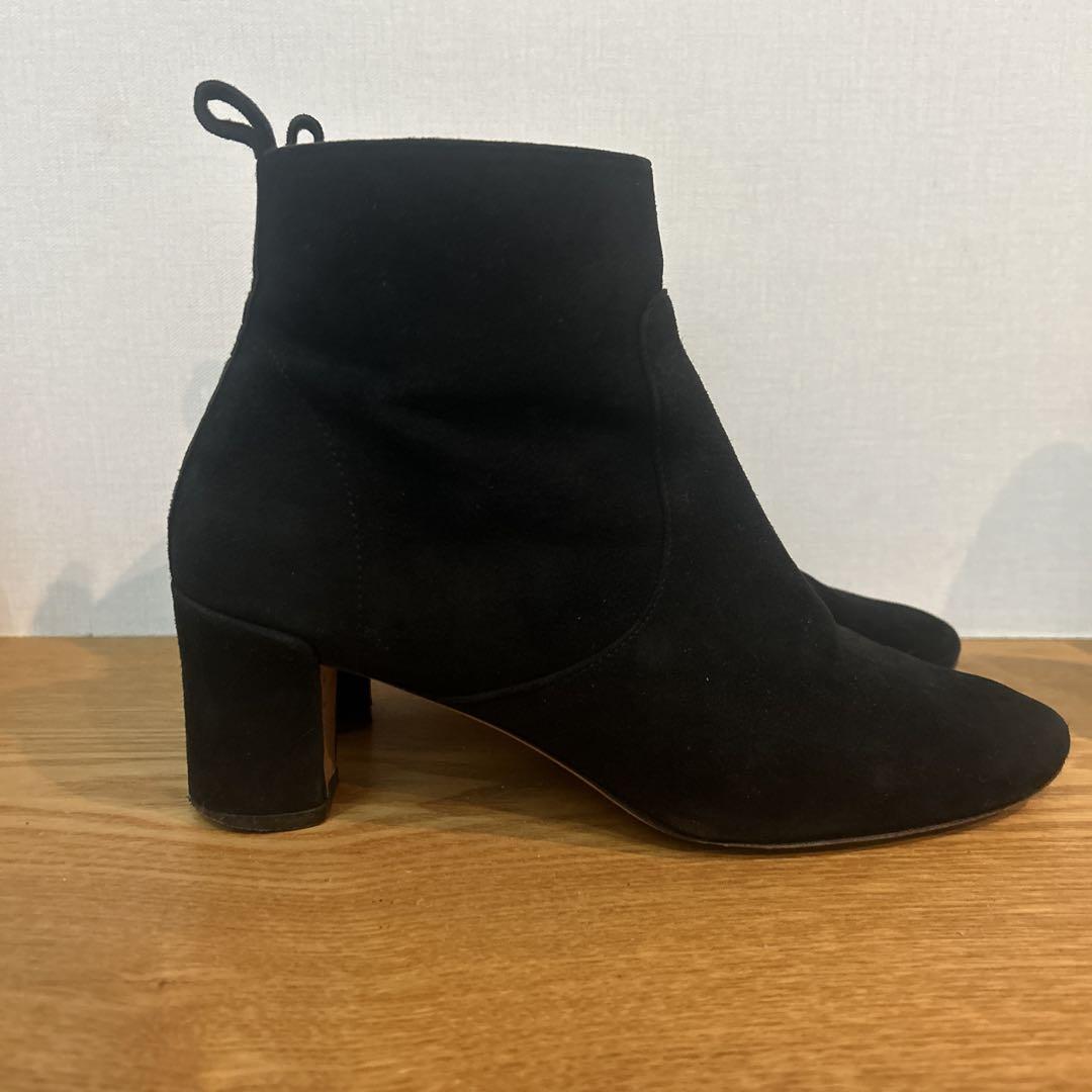 Repetto（レペット）　スエードショートブーツ　ブラック Repetto（レペット） スエードショートブーツ ブラック