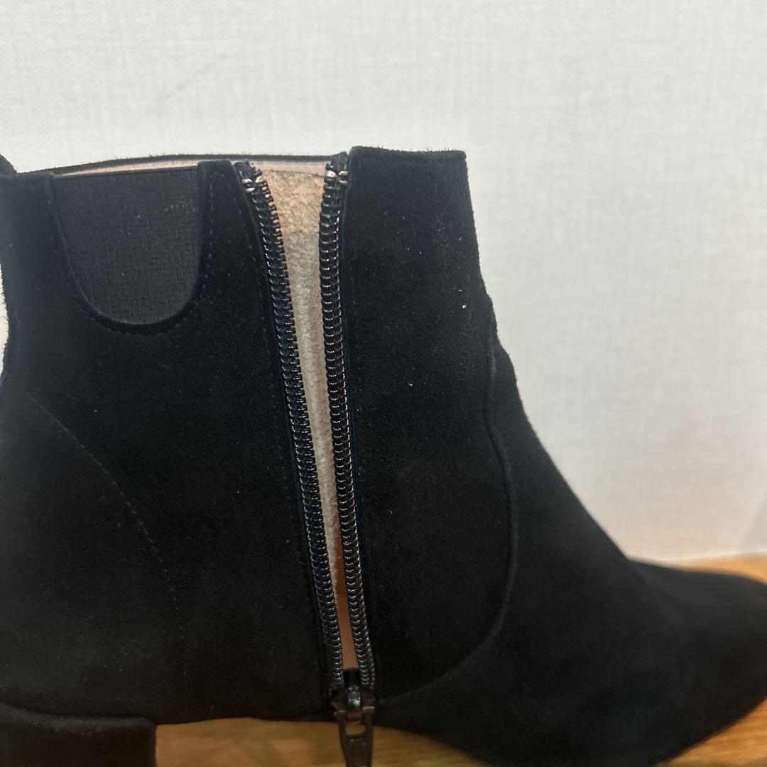 Repetto（レペット）　スエードショートブーツ　ブラック Repetto（レペット） スエードショートブーツ ブラック