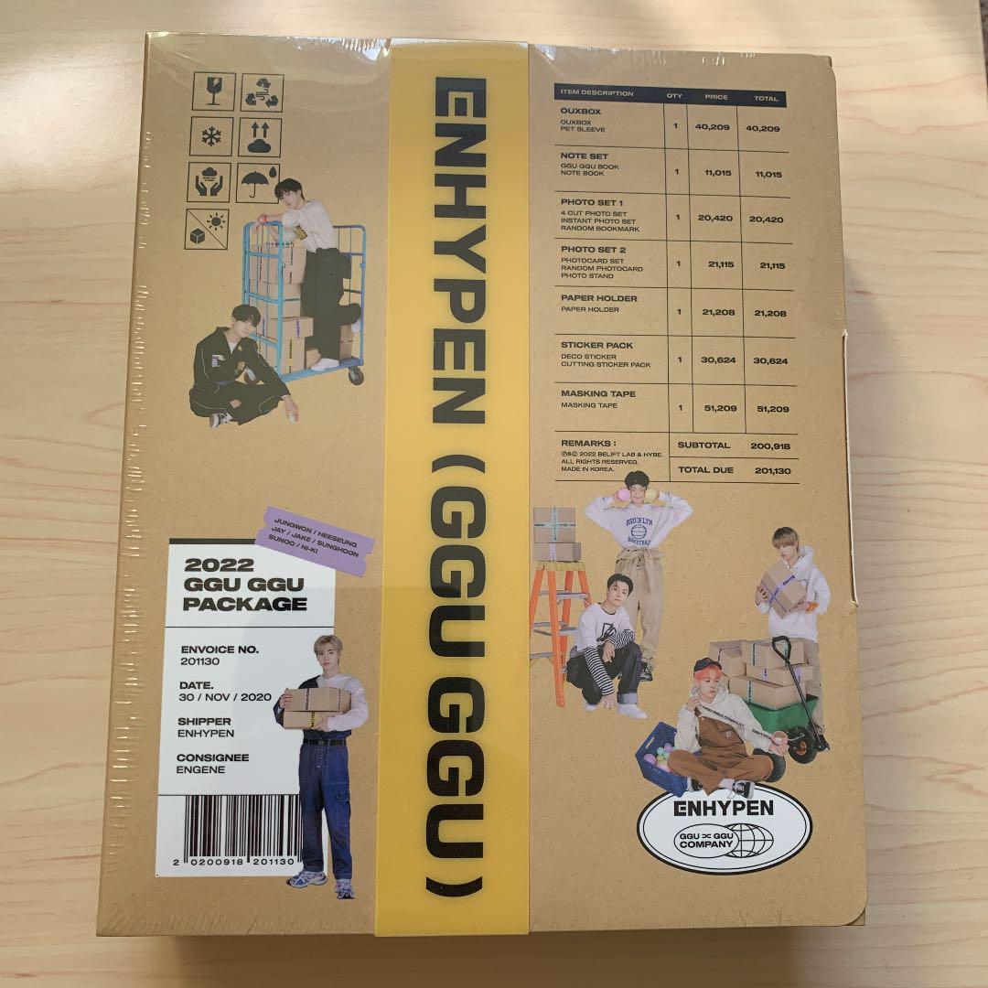 新品未開封 ククパケ ENHYPEN GGU GGU PACKAGE