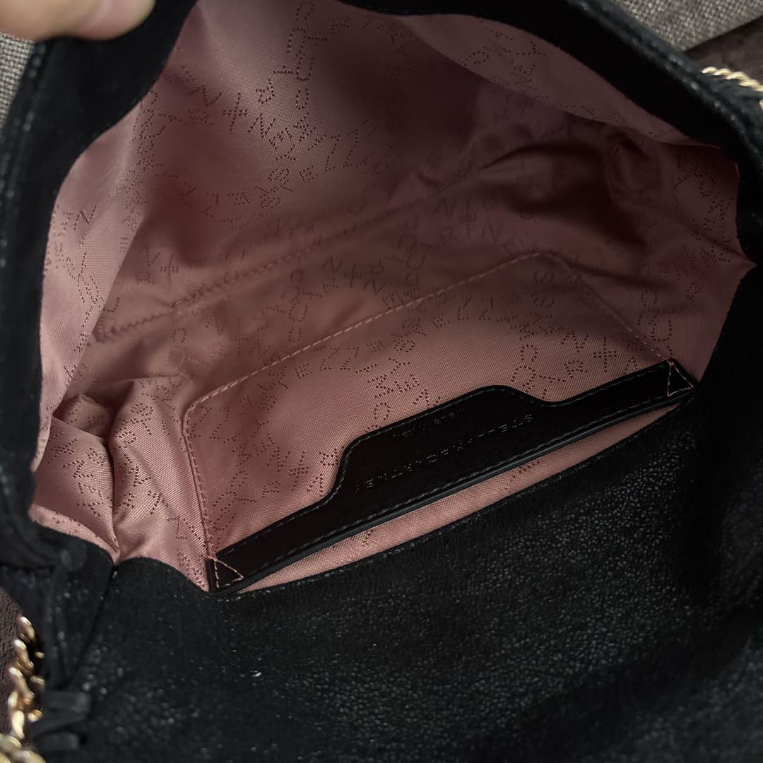 Stella McCartney ブラックショルダーバッグ