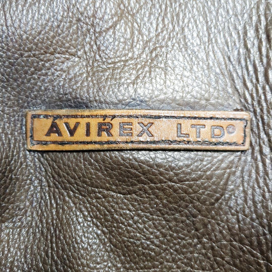 希少✨️AVIREX AIR FORCE ボックスロゴ A-2フライトジャケット