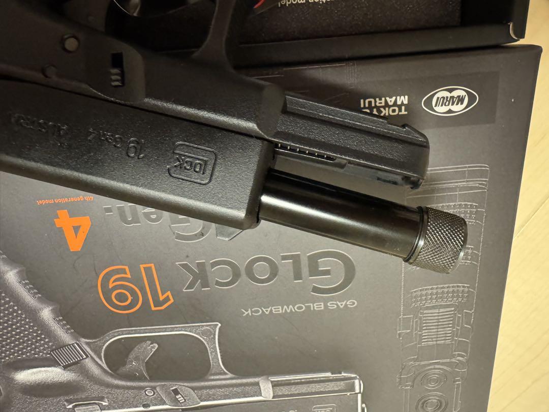 東京マルイ　GLOCK19 gen4 ガスブロ　美品　ASGK安全弾速適合品