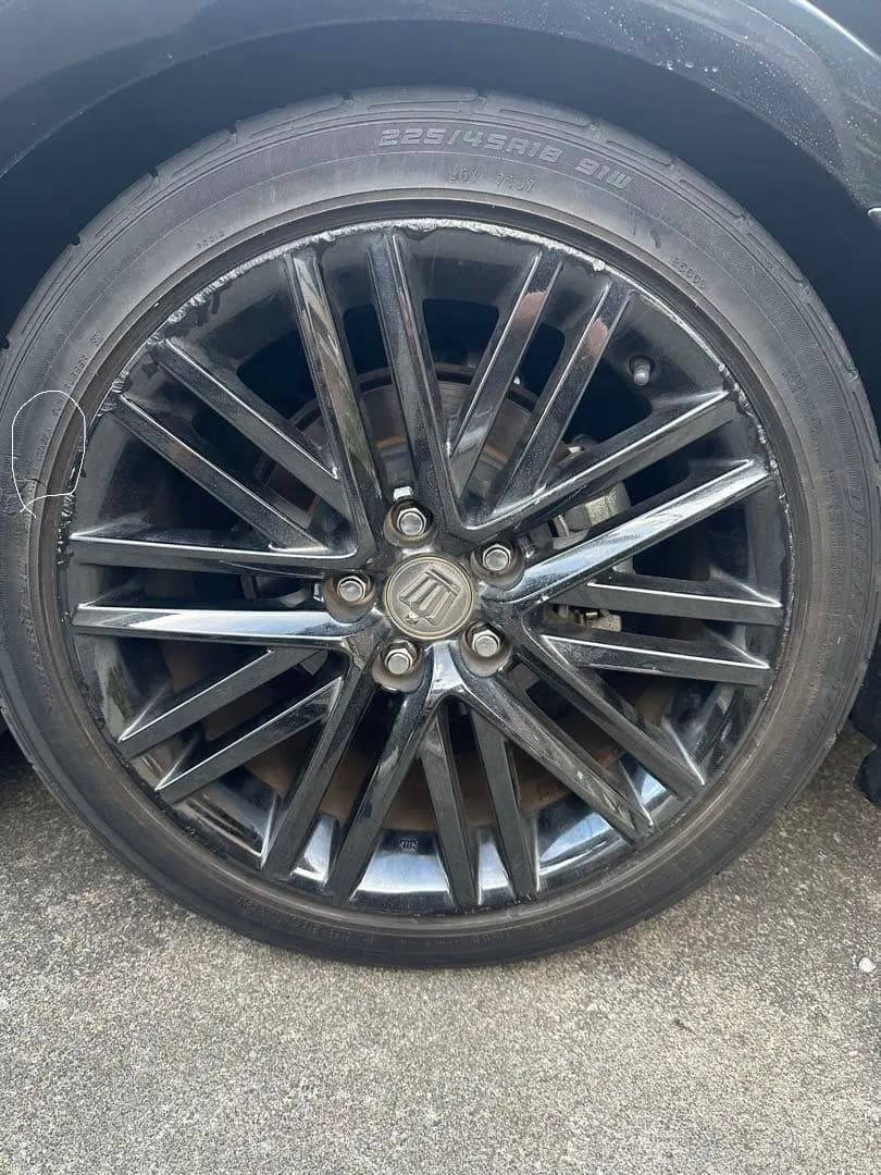 直接引取限定　クラウン210装着クラブリネア18inch＋レグノ ガリなし美品 直接引取優先 クラウン210装着クラブリネア18inch＋レグノ♪ ガリなし