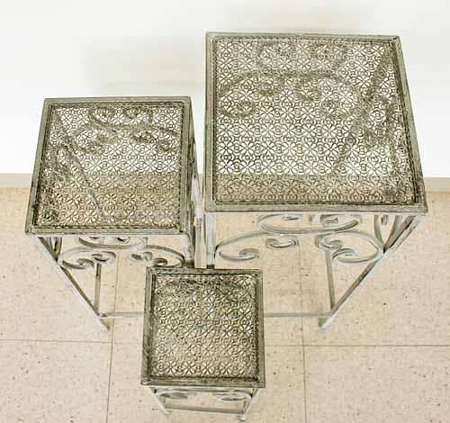 コベントガーデン　パウダーレース・フラワースタンド　3個セット　WO-03