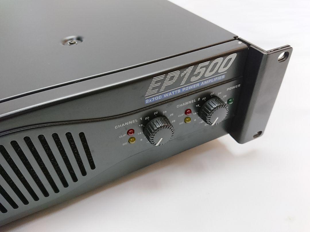 BEHRINGER ベリンガー EP1500 パワーアンプ 2x700W(2Ω④