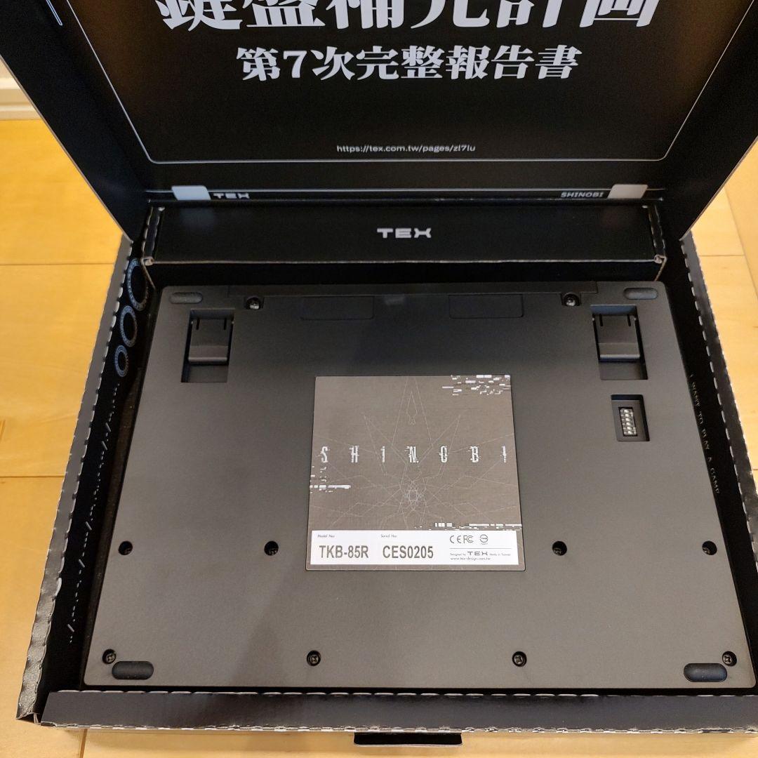 TEX shinobi 日本語配列 静音赤軸 有線完成品購入品 画像2