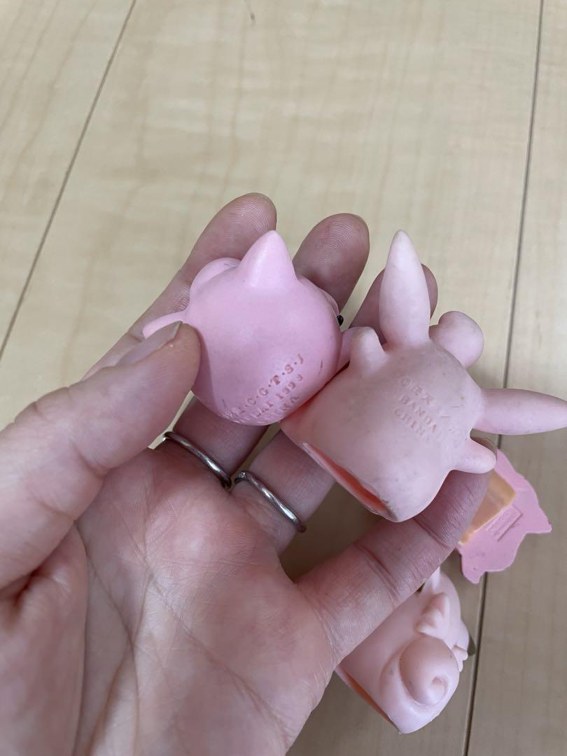 値下げ1600ポケモン指人形4体おまけピッピ ピッピ プリン