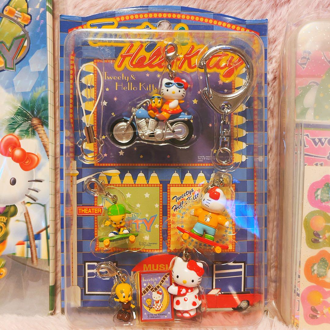 希少レア ハローキティ トゥウィーティー 2002 ストラップ