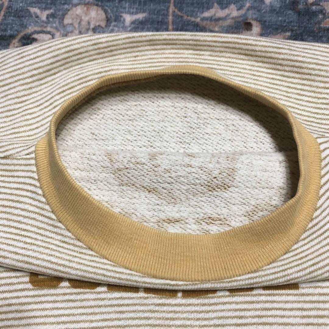 60年代 染み込み】VINTAGE 半袖スウェット Lサイズ カレッジプリント