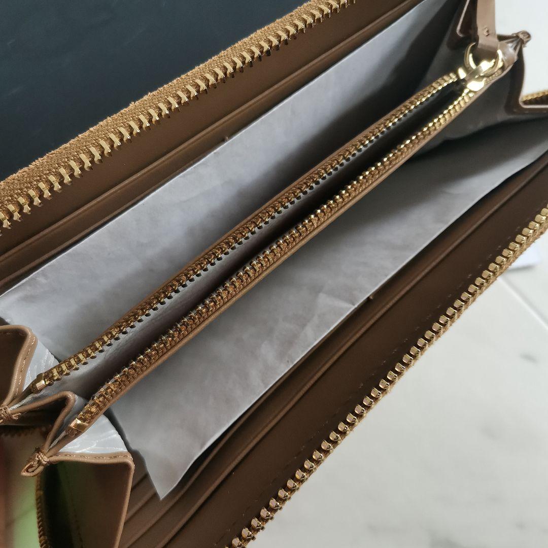 新品・未使用】UGG スウェード ウォレット ブラウン ベージュ ファー