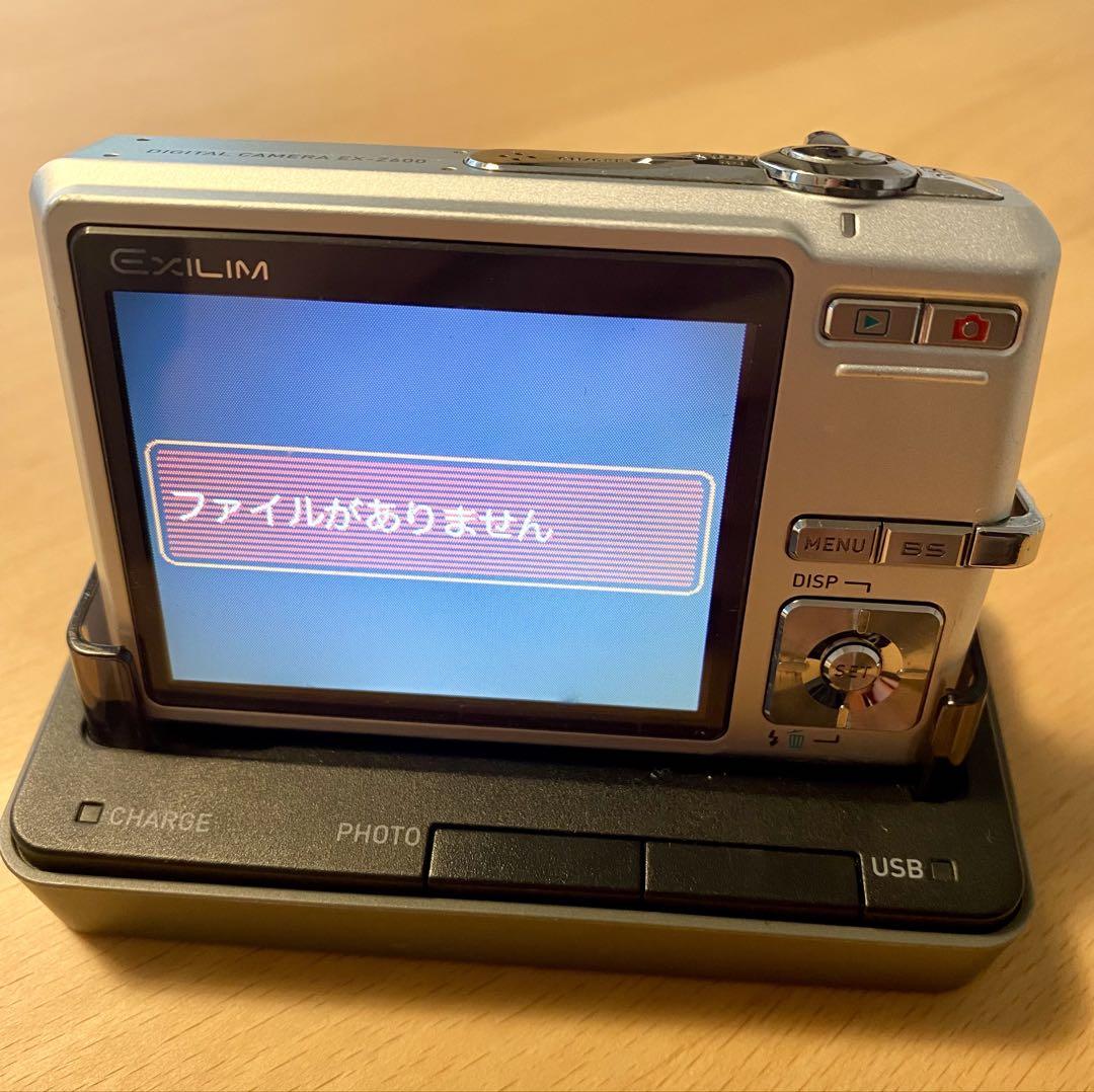 CASIO EXILIM EX-Z600 箱あり ストラップ、USBケーブル無し