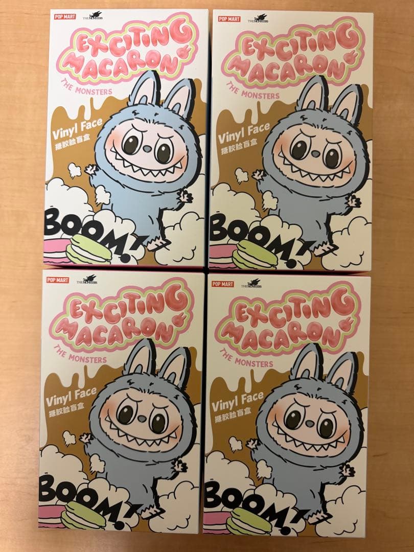 【正規品】THE MONSTERS Excitingマカロン ラブブ 4個セット 【正規品】THE MONSTERS Excitingマカロン ラブブ 4個セット