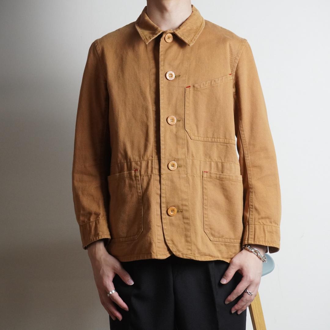 HOLD FAST カバーオールジャケット キャメルブラウン/ZW155