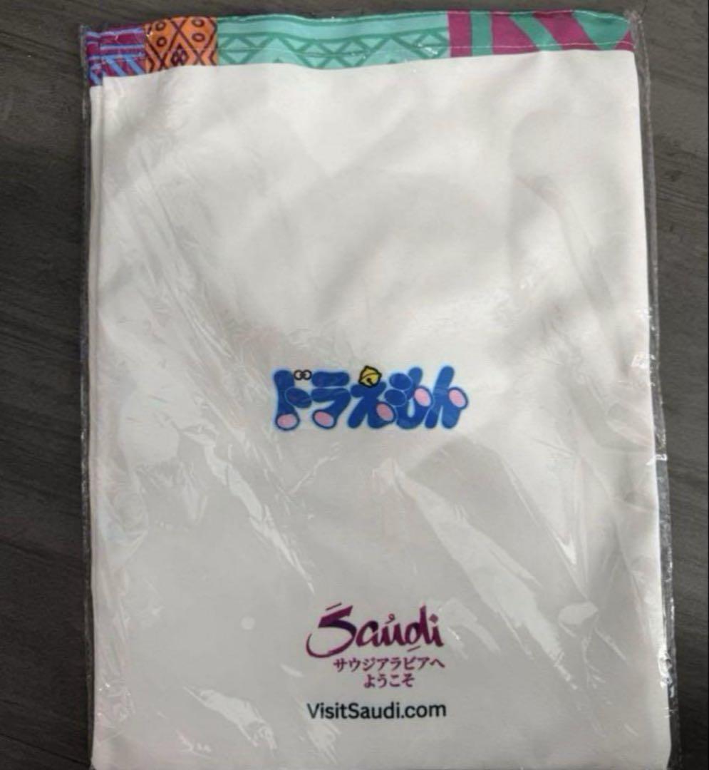 【関西万博限定】ドラえもん トートバッグ 非売品 数量限定　サウジアラビア館 大阪・関西万博 「Wonders of Arabia（アラビアの驚異）」にて
