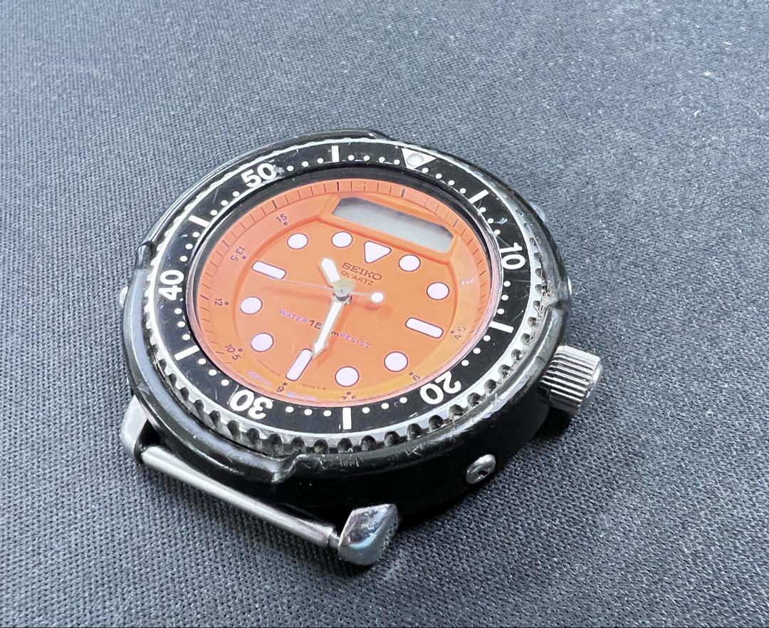 SEIKO オレンジ ダイバーズウォッチ