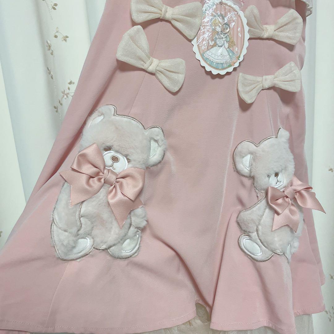 ロリータ ロリィタ ピンク ワンピース くま