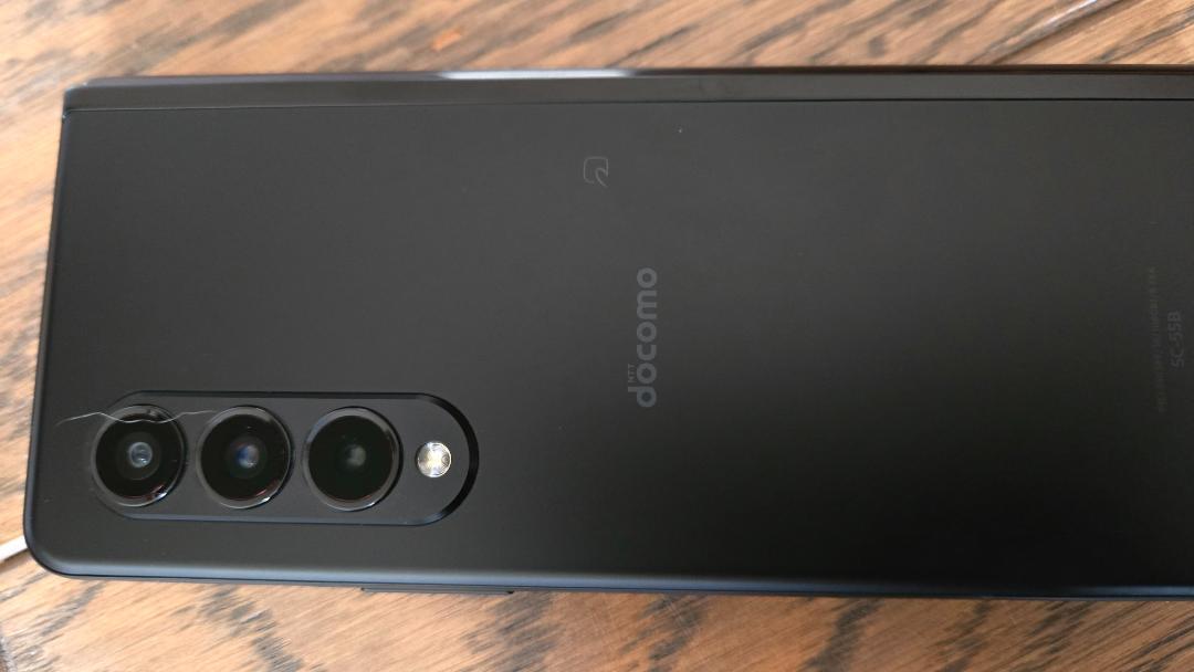 ドコモ Galaxy Z Fold3 5G SC-55B ブラック SIMフリー