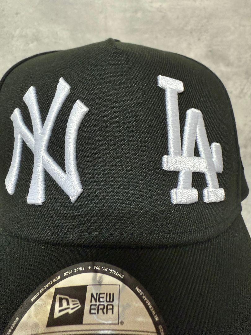 Newera NY× LA デュアルロゴ スナップバックキャップ