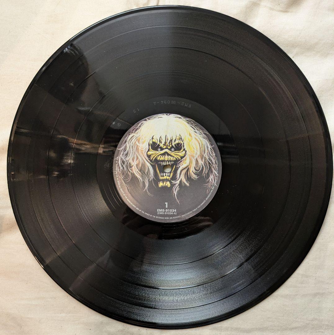 IRON MAIDEN 魔力の刻印　レコード　LP