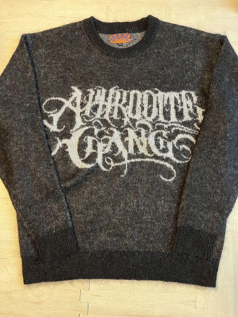 CLASSIC LOGO MOHAIR KNIT SWEATER 舐達麻
