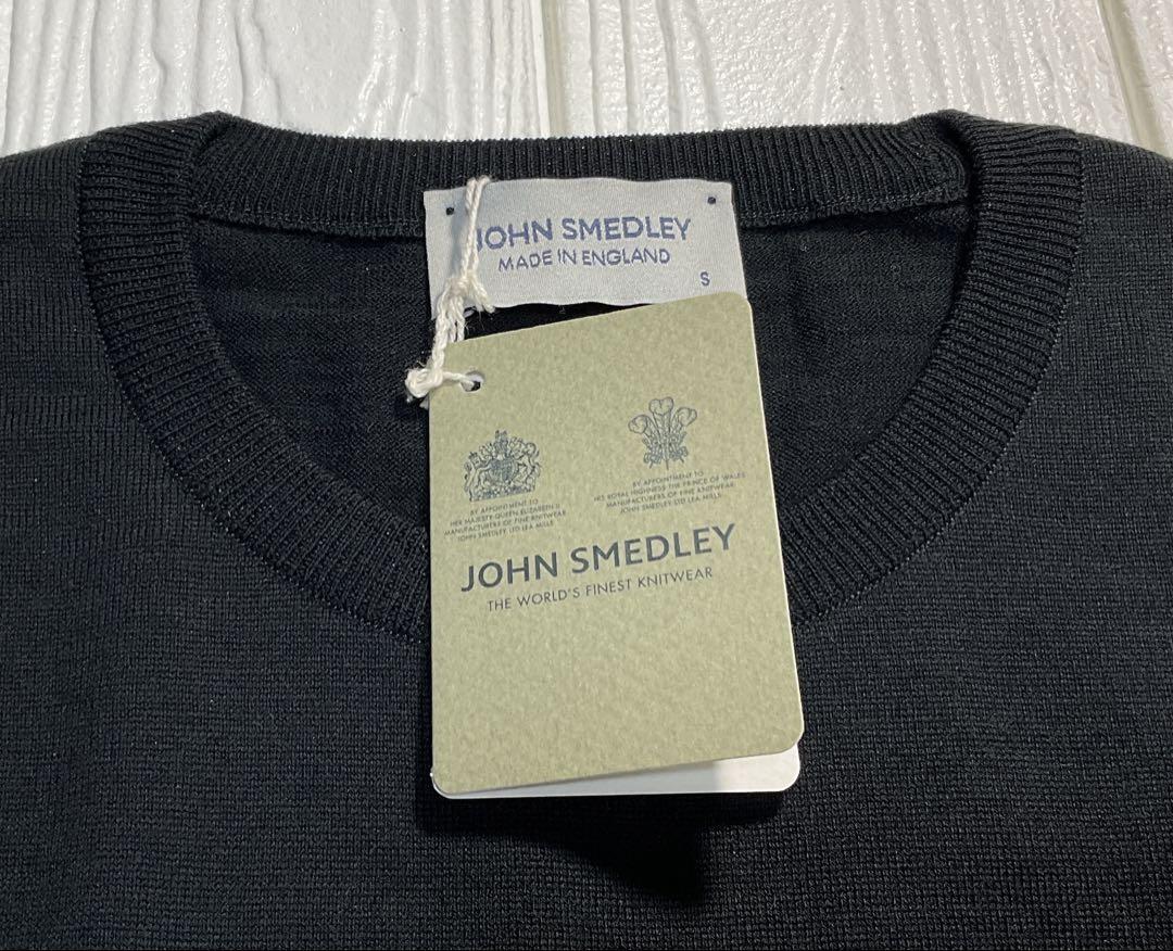 JOHN SMEDLEY ジョンスメドレー Vネックセーター/ORCHID