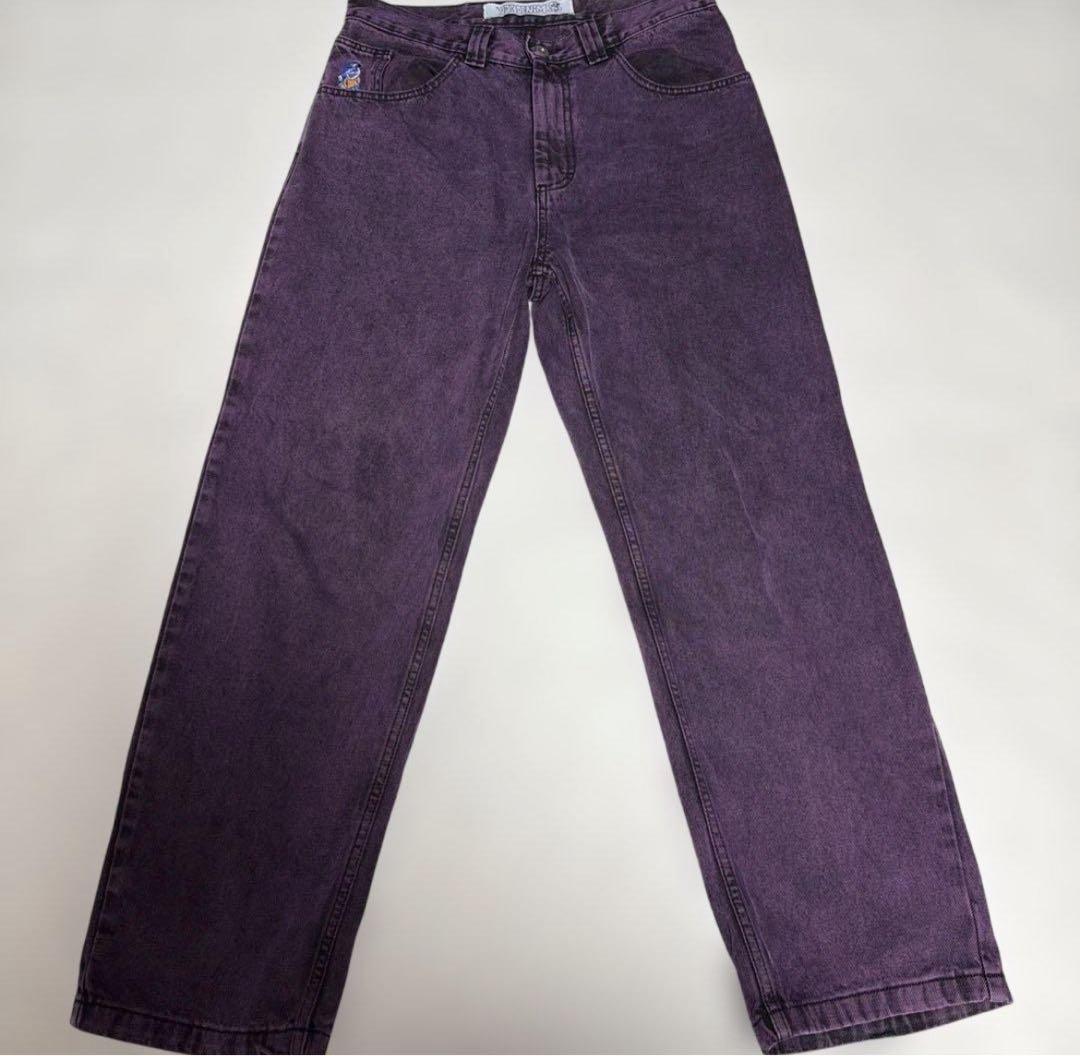Polar ポーラー　93 パープルデニムパンツ