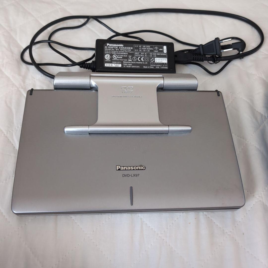 Panasonic ポータブルプレーヤー DVD−LX97 RAMも再生可能