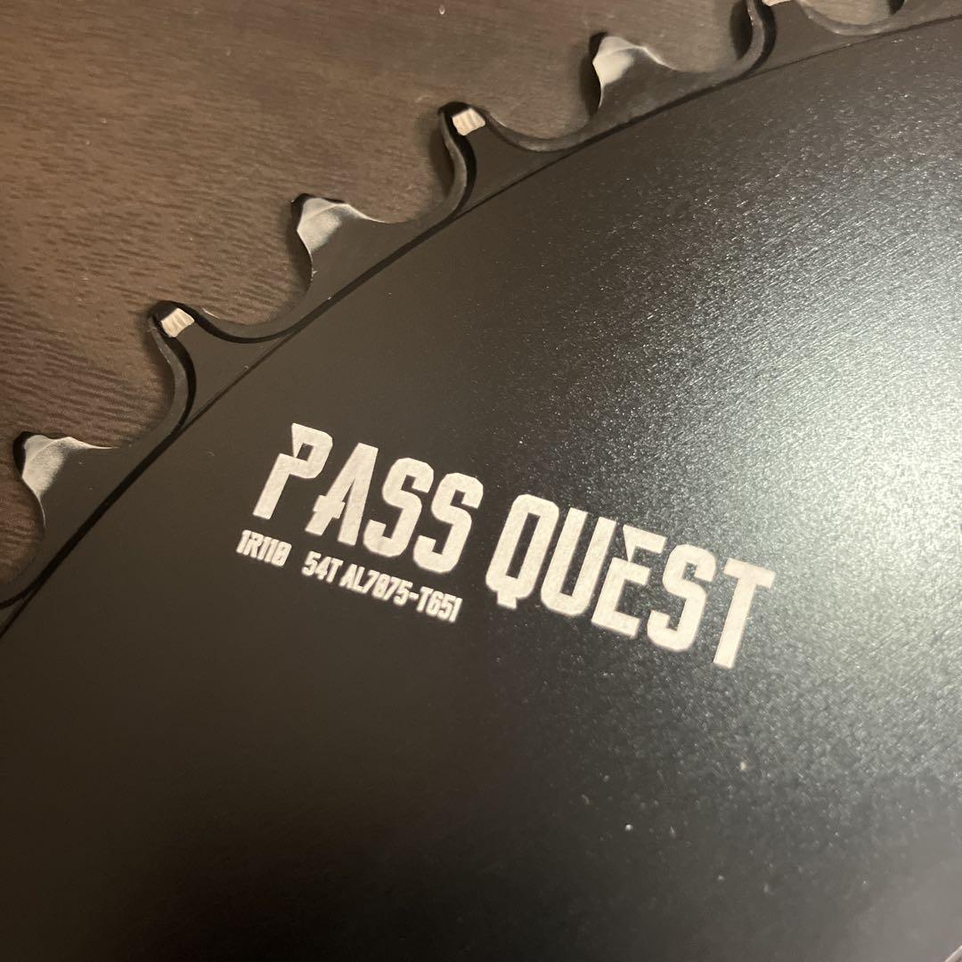 PASS QUEST 54T ナローワイドチェーンリング