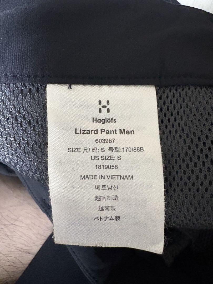 Haglöfs Lizard Pant Men S ブラック ホグロフス