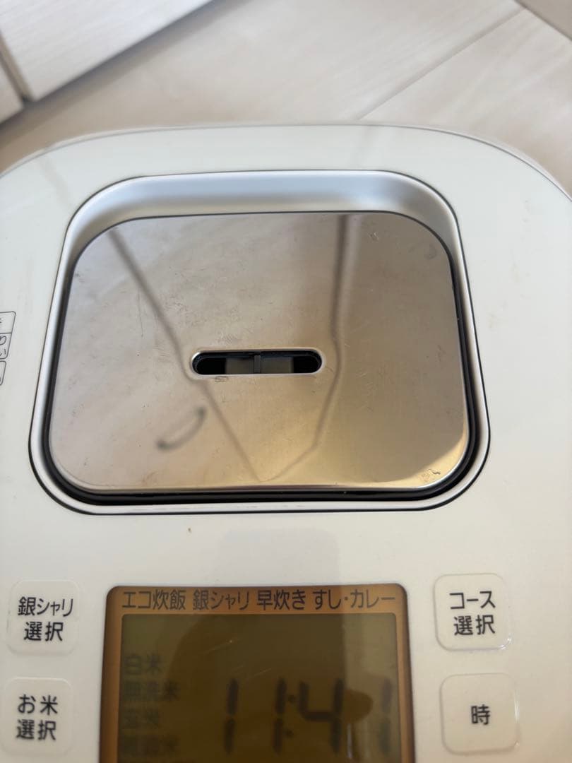 値下げ　美品　パナソニック　IHジャー炊飯器 SR-HB108送料無料