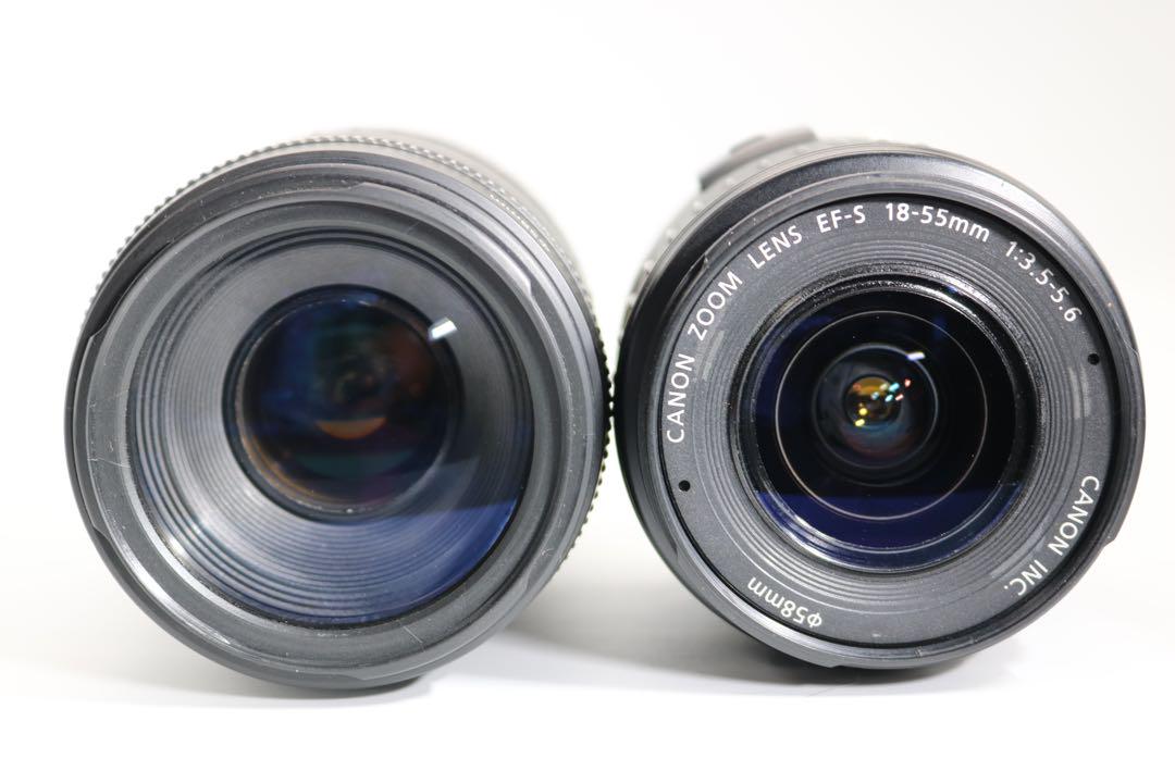 超美品 【Canon EOS Kiss X90 ダブルレンズ】 Wi-Fi搭載