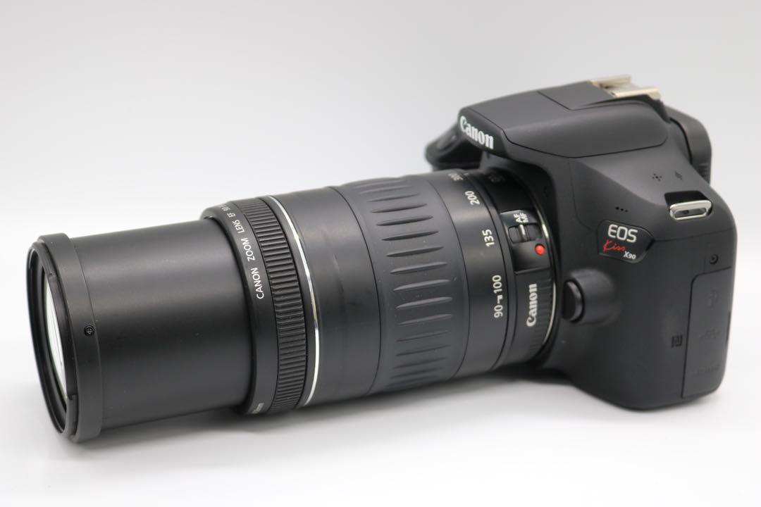 超美品 【Canon EOS Kiss X90 ダブルレンズ】 Wi-Fi搭載