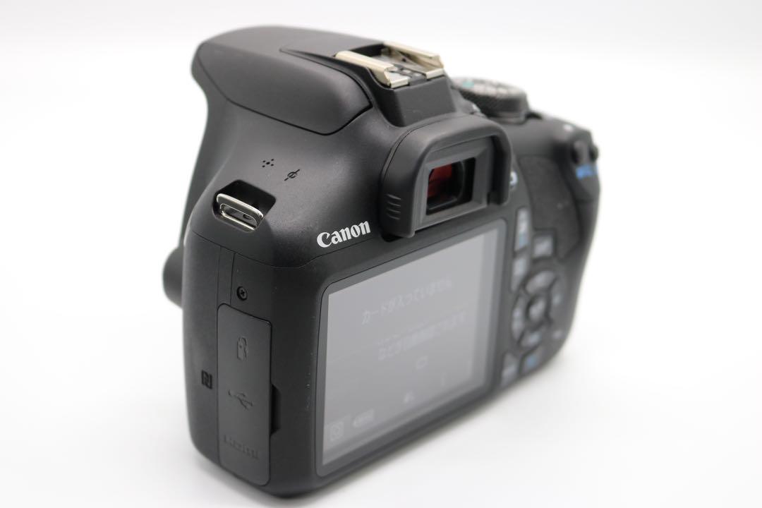 超美品 【Canon EOS Kiss X90 ダブルレンズ】 Wi-Fi搭載