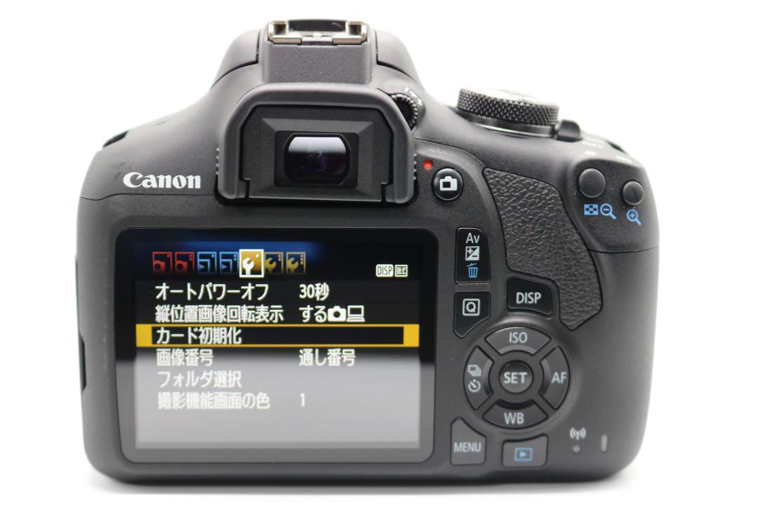 超美品 【Canon EOS Kiss X90 ダブルレンズ】 Wi-Fi搭載