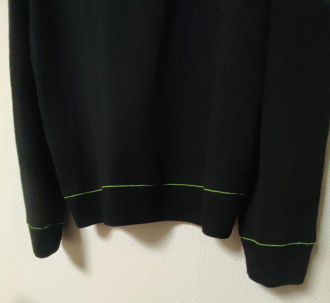 コムデギャルソン 蛍光ラインカーディガン L COMME des GARCONS