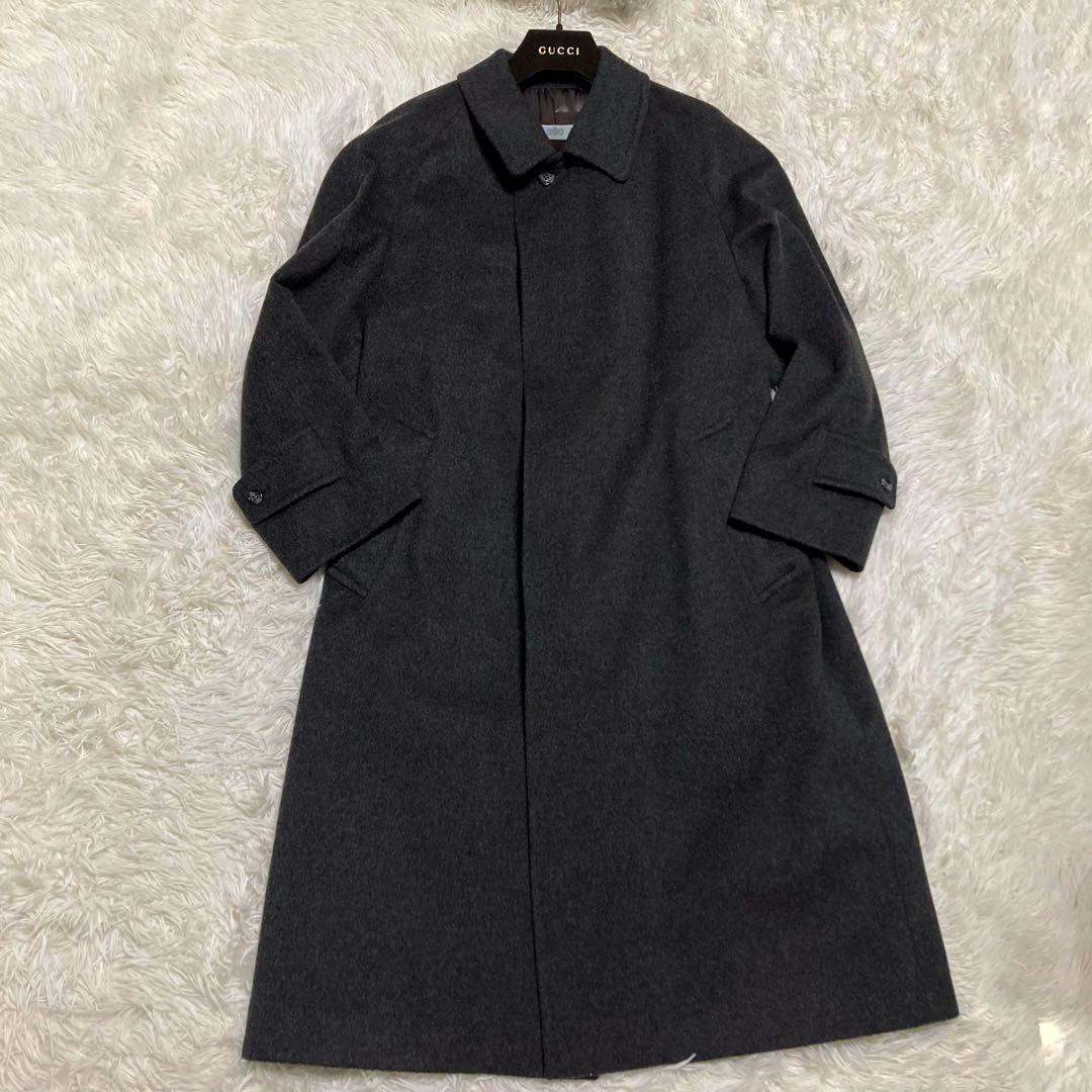 極美品　Aquascutum アクアスキュータム カシミヤ100% グレー　32
