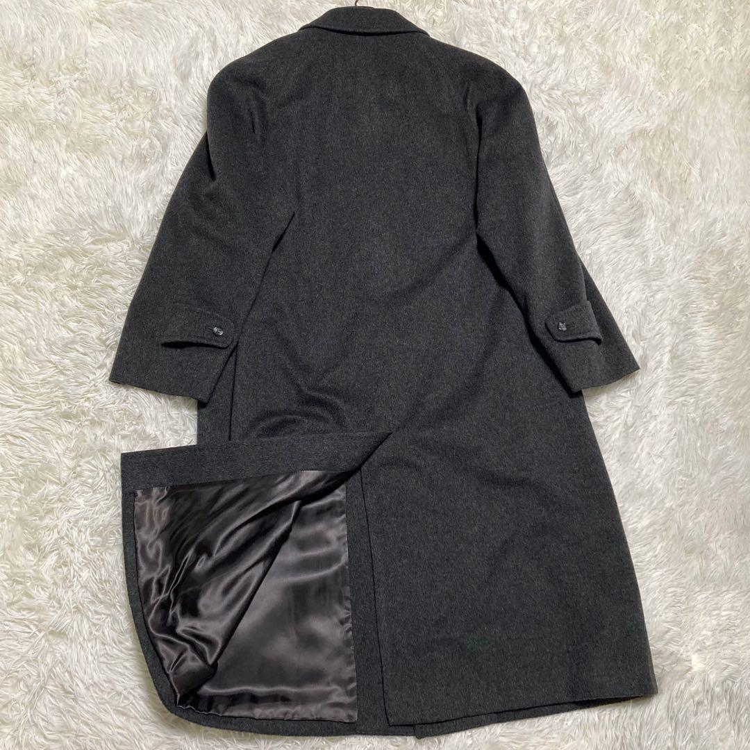 極美品　Aquascutum アクアスキュータム カシミヤ100% グレー　32