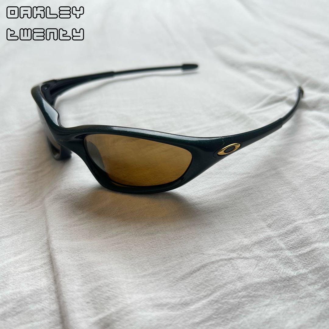 00s OAKLEY TWENTY sunglasses green